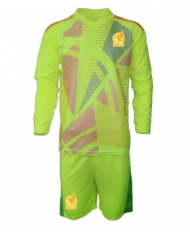 Messico Portiere Maglia Gara Trasferta Repliche Copa America 2024 Bambino Maniche Lunghe